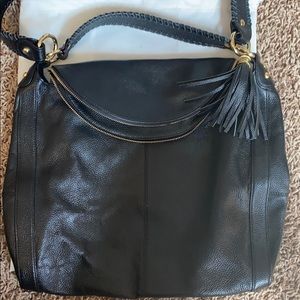 LIKE NEW black onna ehrlich purse